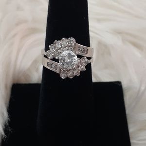 White Gold 10K wedding ring
